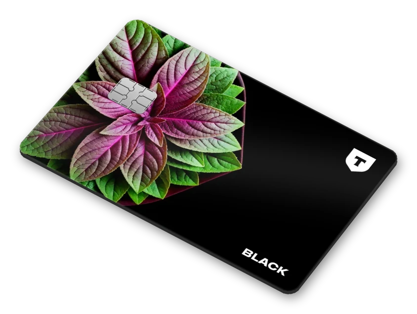 Аромакарта Black с мятой